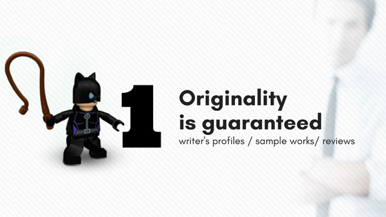 Originality is Guaranteed - Step One